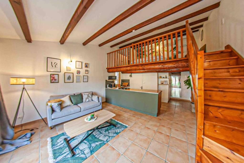 Charmant Studio/T2 Au Calme Avec Jardin Et Parking Фос-сюр-Мер Экстерьер фото